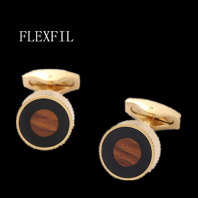 FLEXFIL 쥬얼리 프랑스어 셔츠 커프스 단추 브랜드 디자이너 커프스 링크 버튼 남성 고품질 H 럭셔리 웨딩 도매